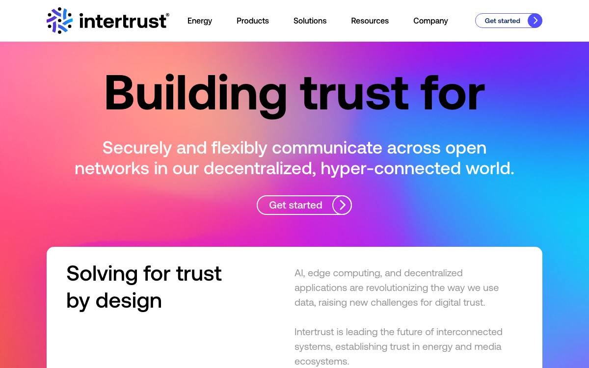 Intertrust website preview