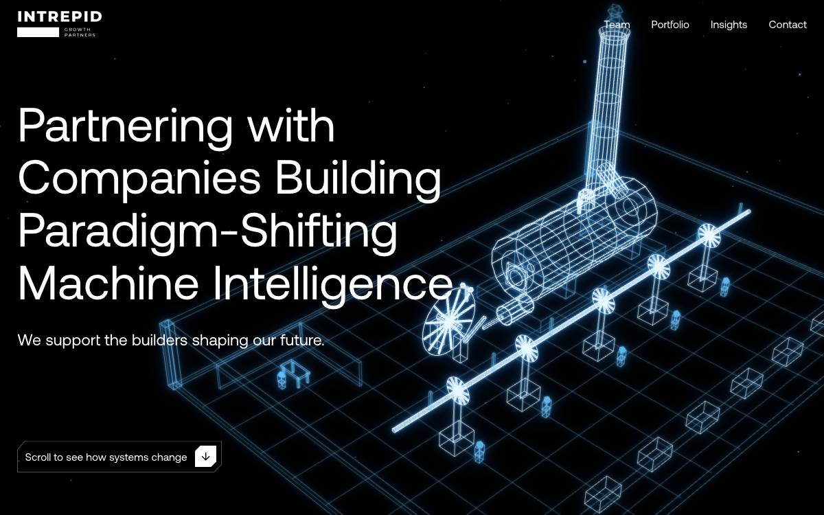Intrepid Growth Partners website preview