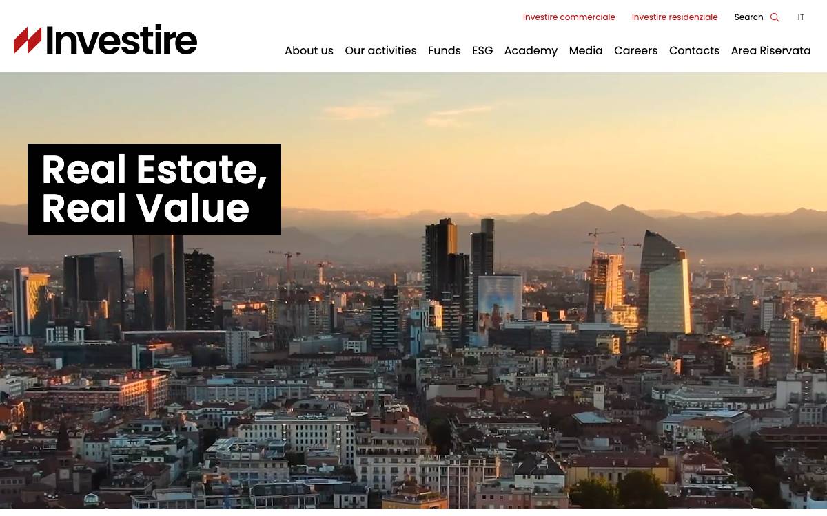 Investire Societa Di Gestione Del Risparmio S.P.A. website preview