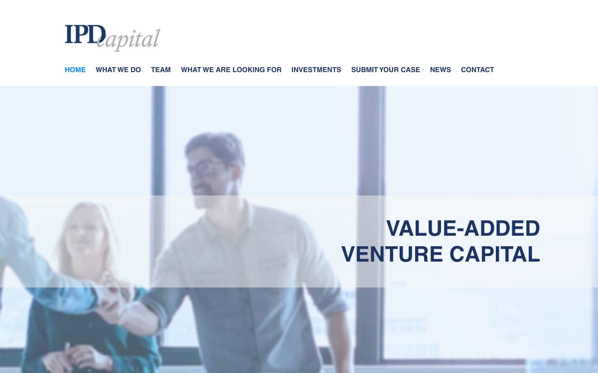 IPD Capital website preview
