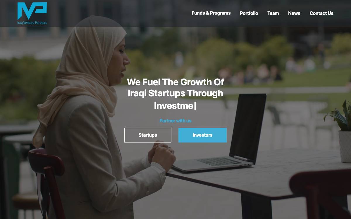 Iraq Venture Partners website preview