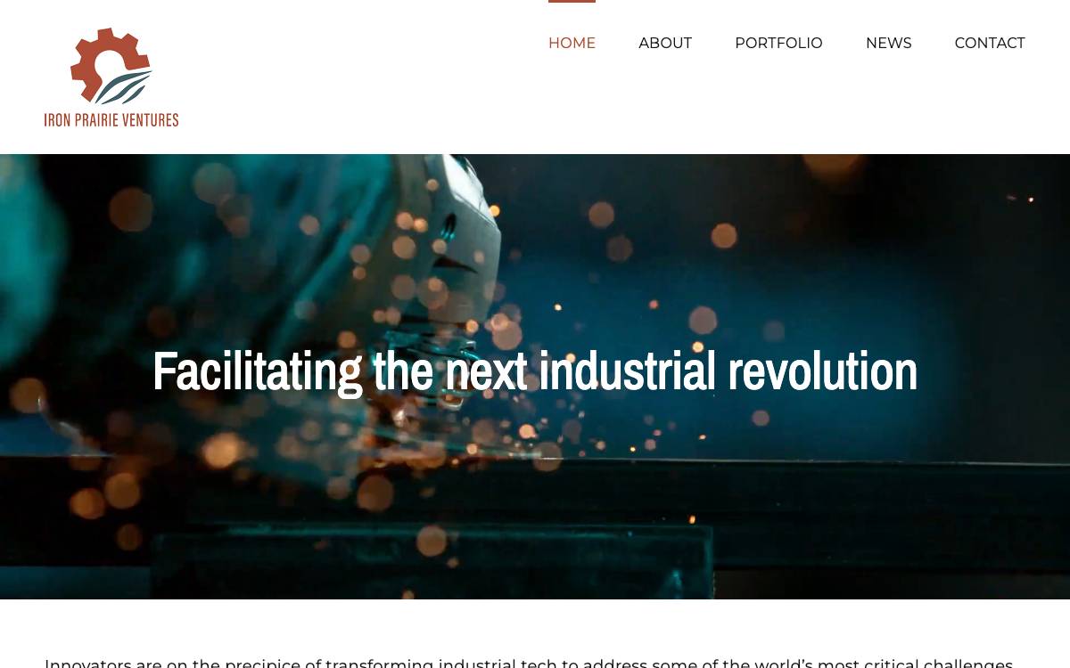 Iron Prairie website preview