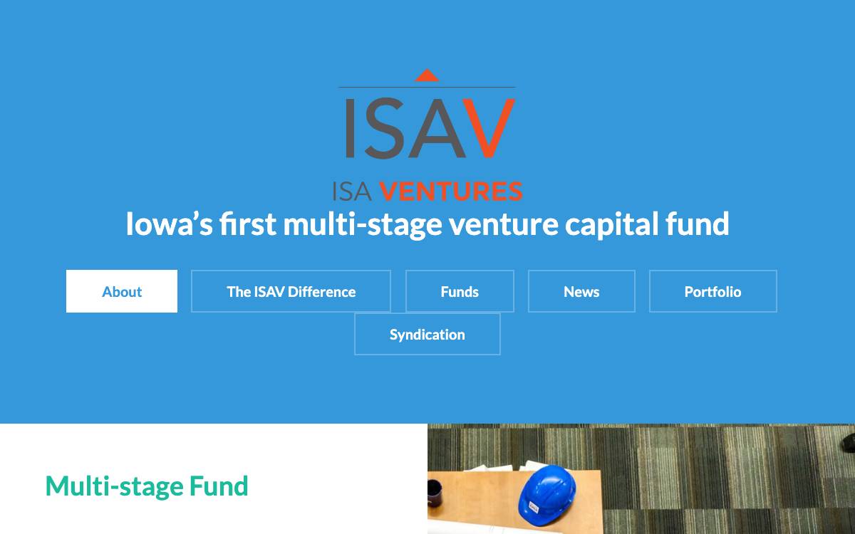 ISA Ventures website preview