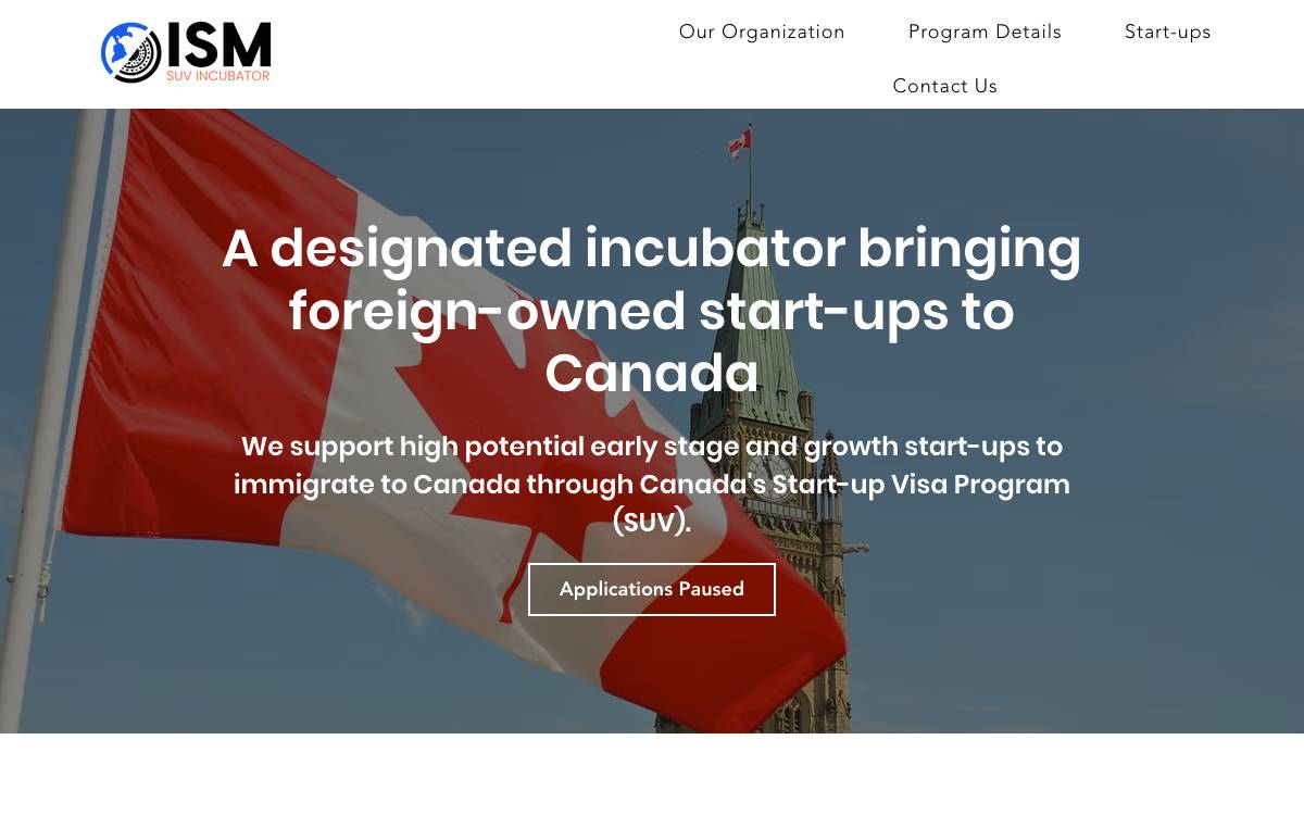 ISM Arts & Culture Ltd website preview