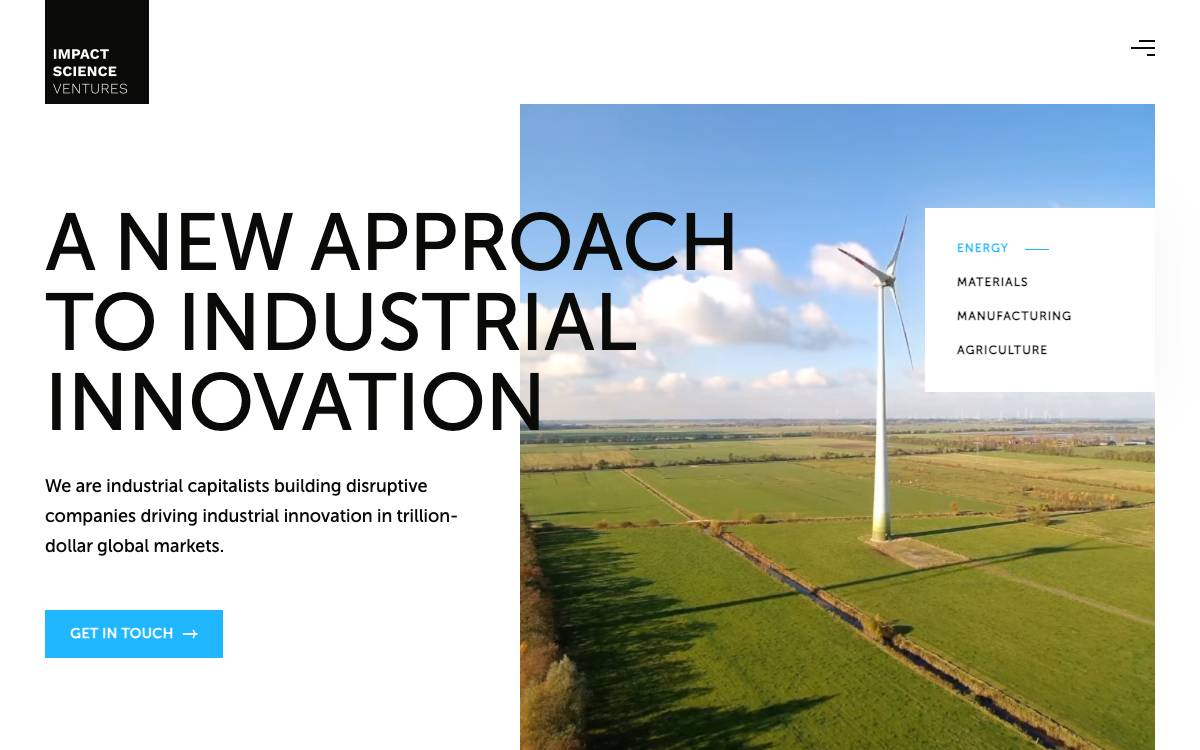 ISV website preview