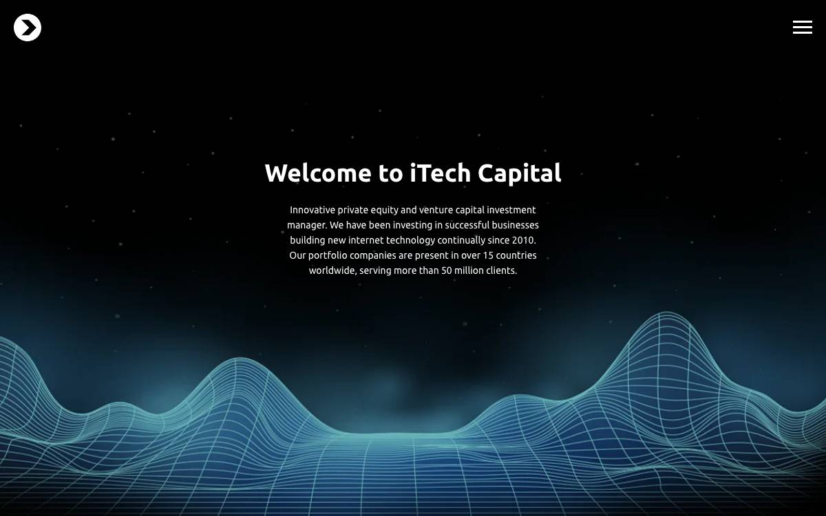iTech Capital website preview