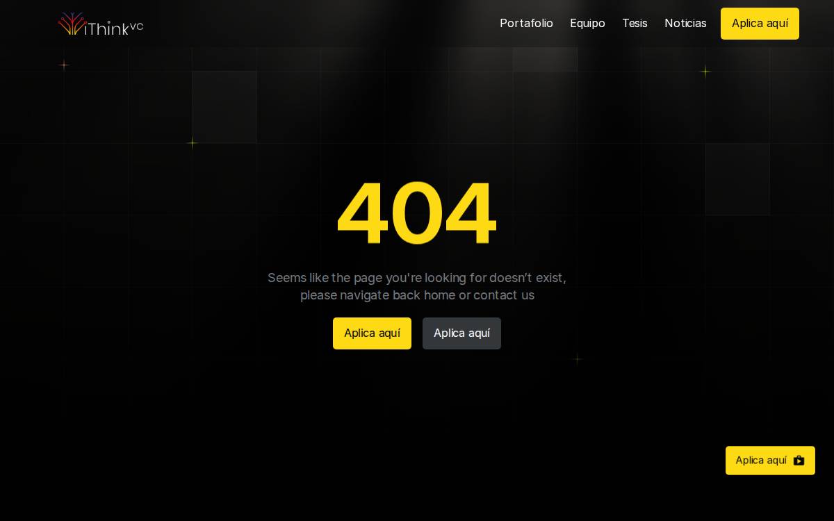 iThink VC website preview