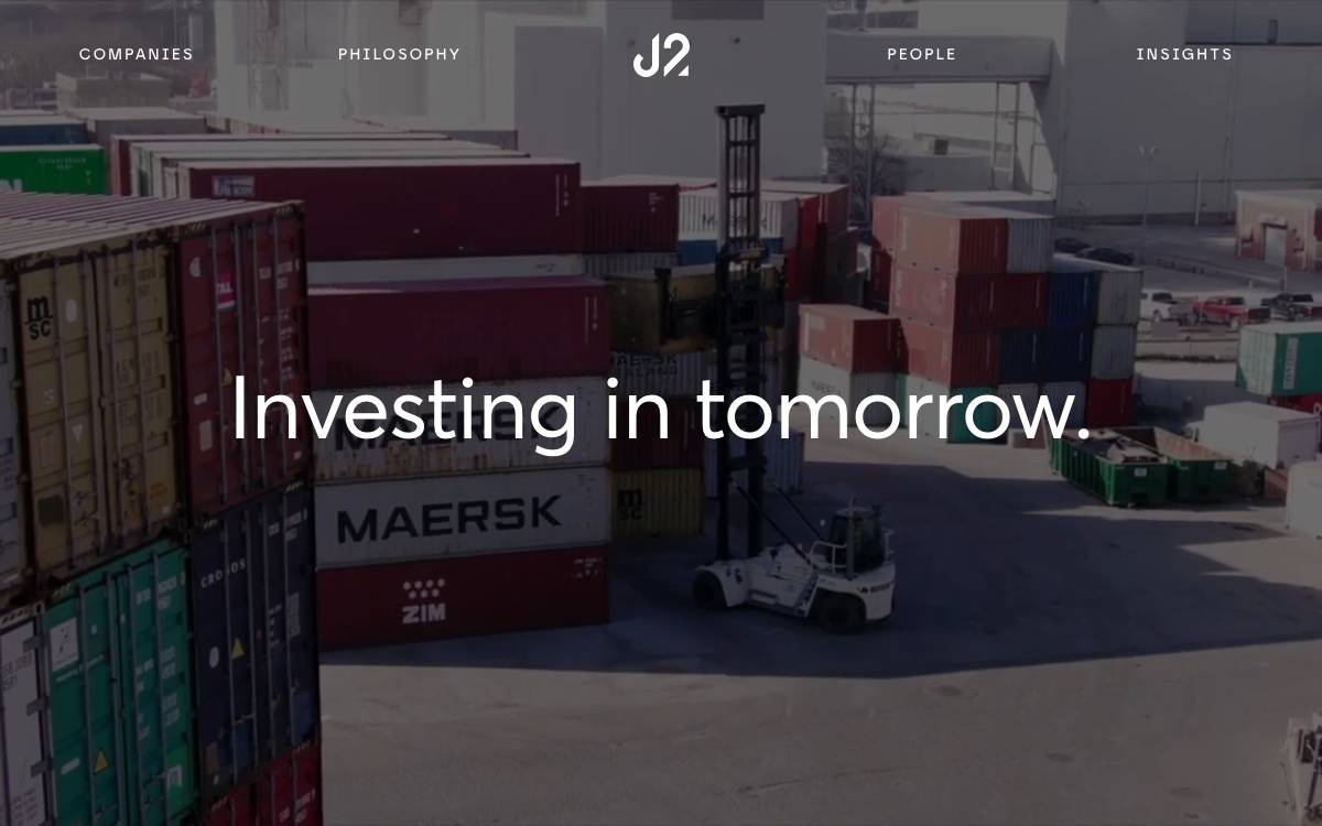 J2 Ventures website preview