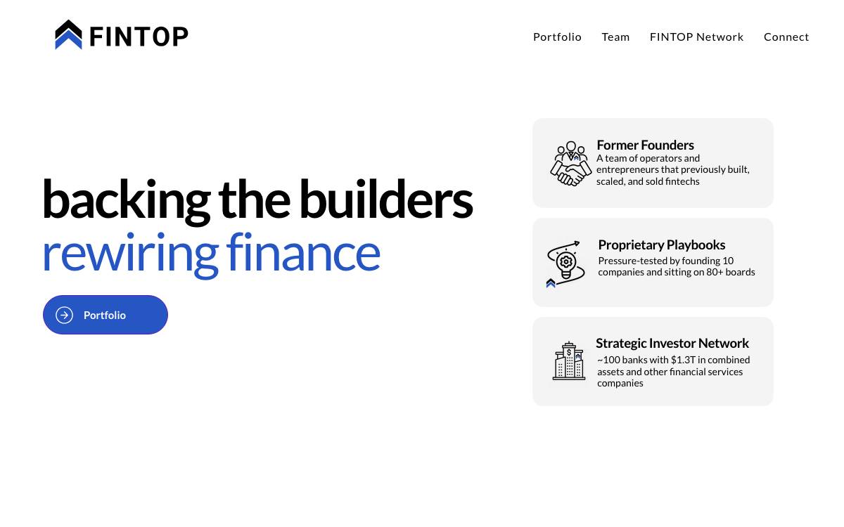 JAM FINTOP website preview