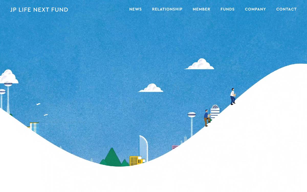Japan Post Insurance NEXT Partners website preview