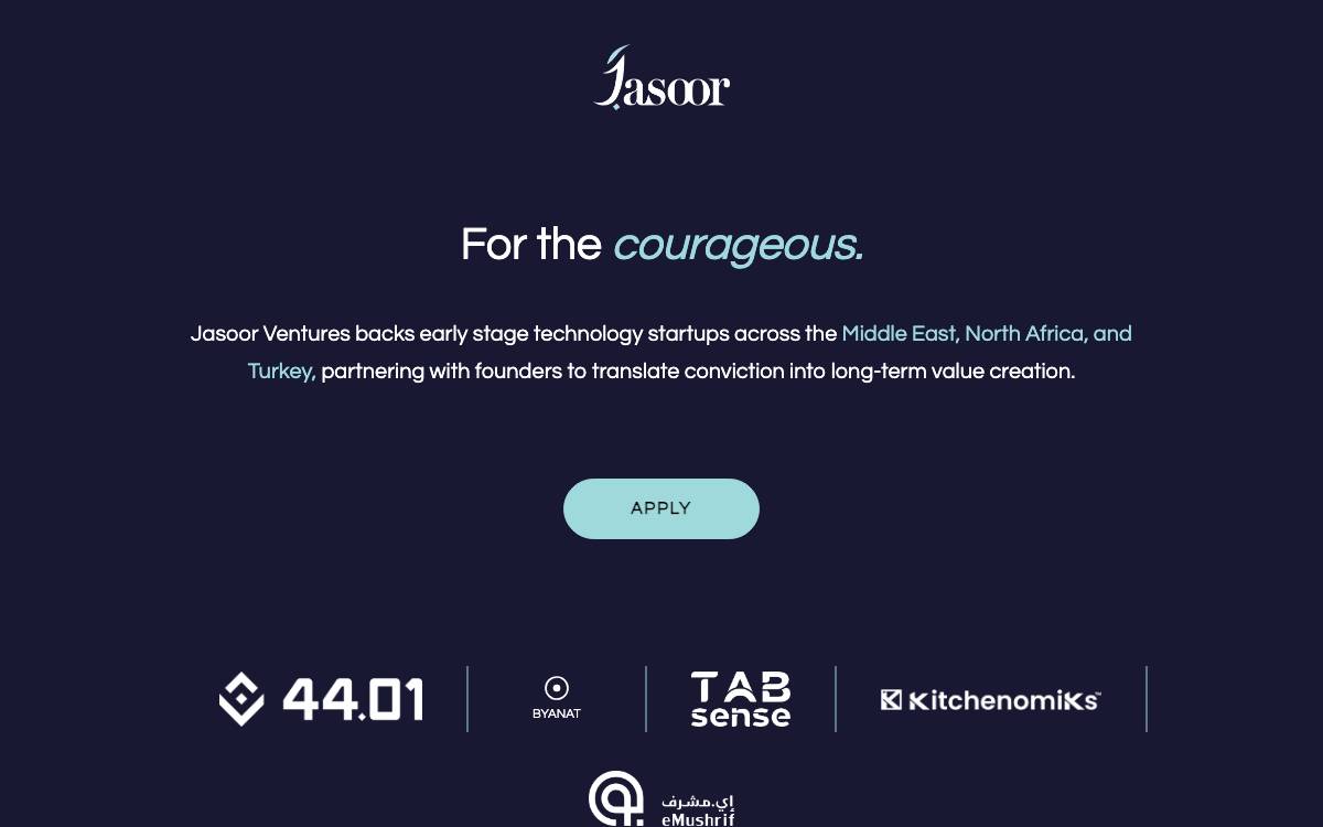Jasoor Ventures website preview