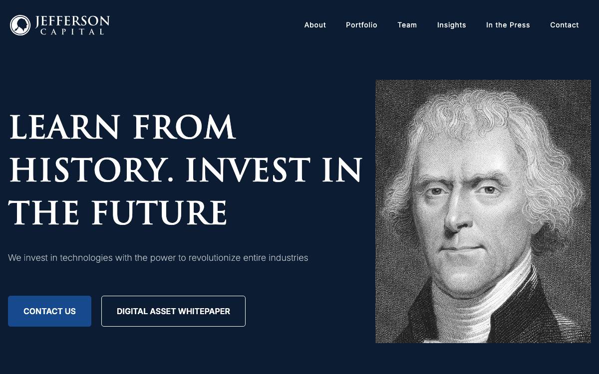 Jefferson Capital website preview