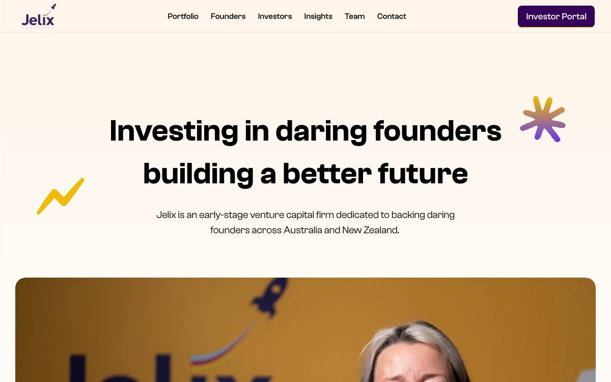Jelix Ventures website preview