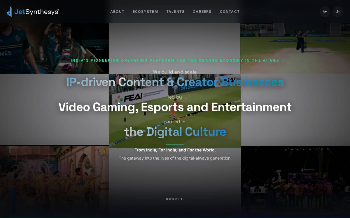 JetSynthesys website preview