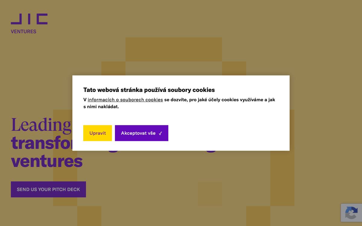 JIC Ventures website preview