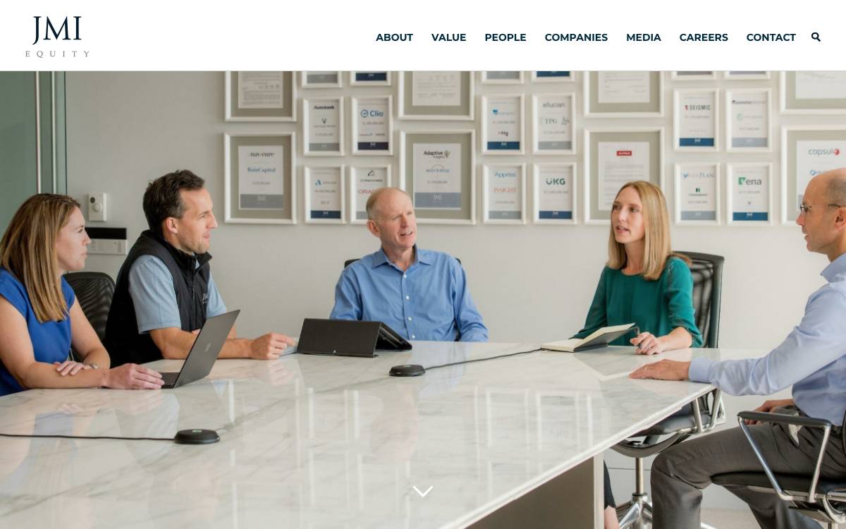 JMI Equity website preview