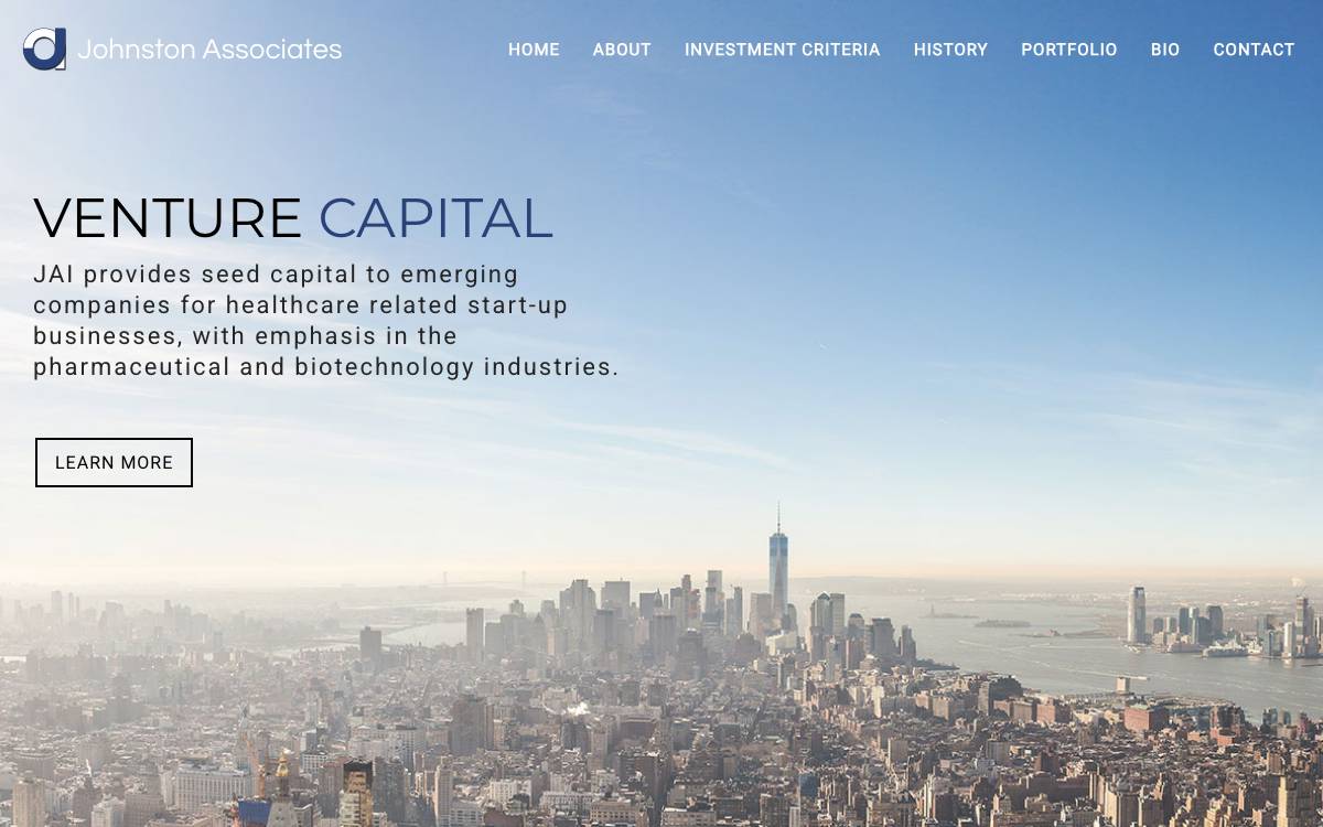 Johnston Associates Inc. website preview