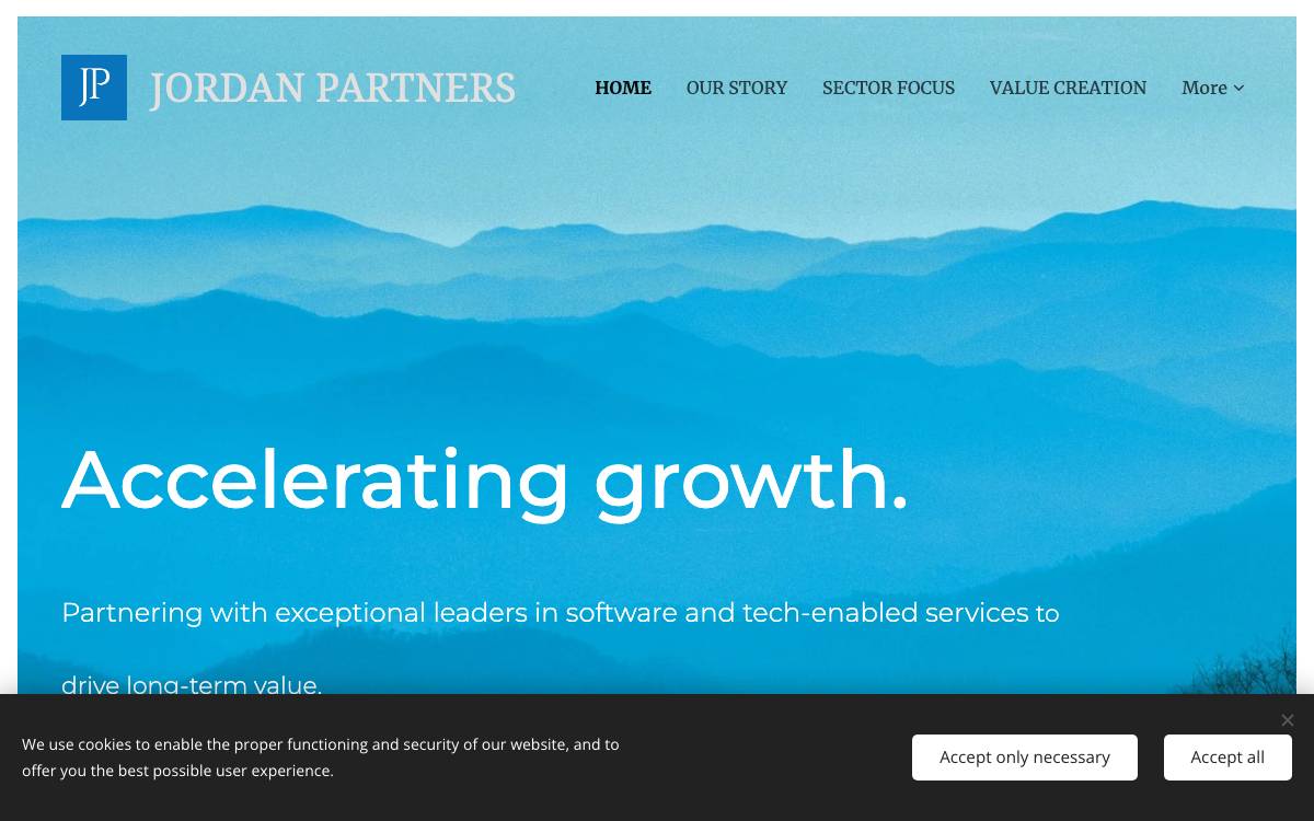 Jordan Partners website preview