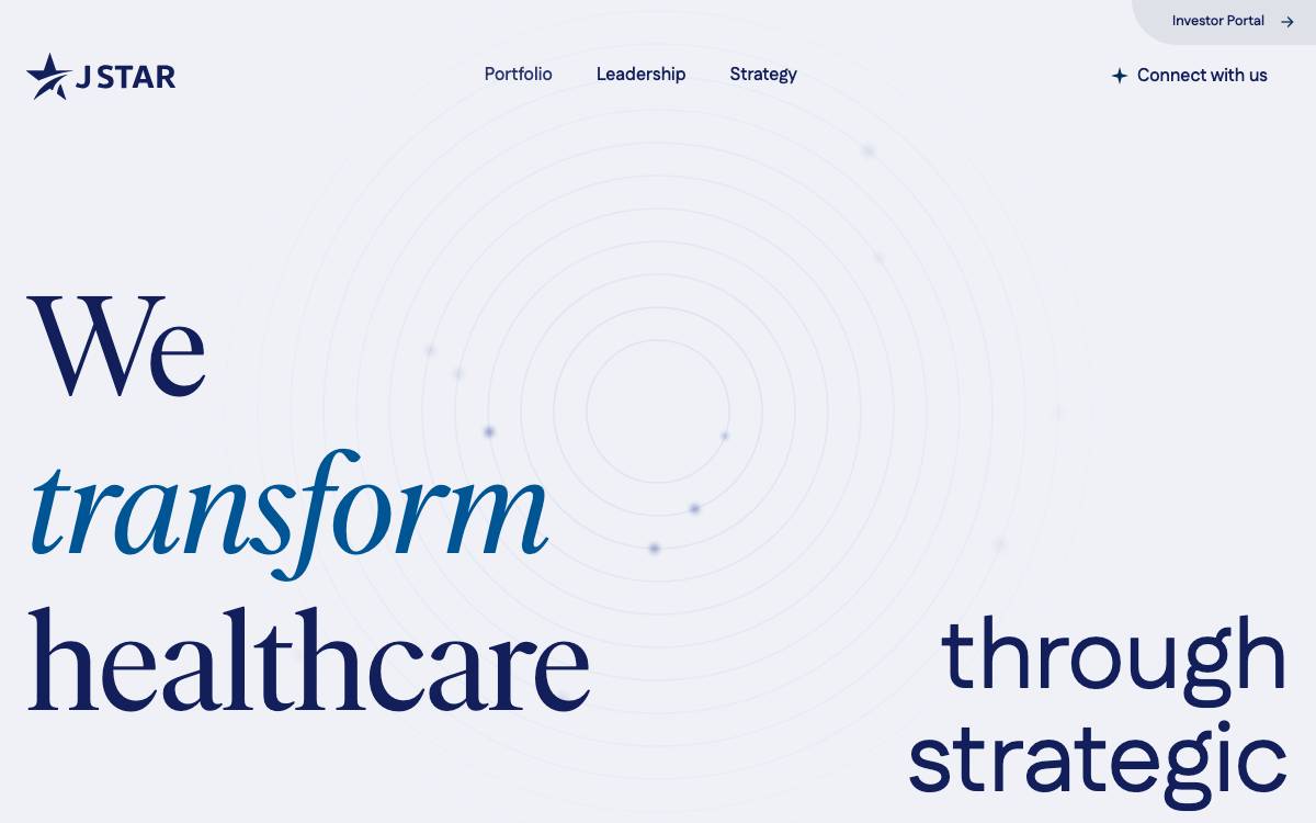 JStar Capital Investments website preview