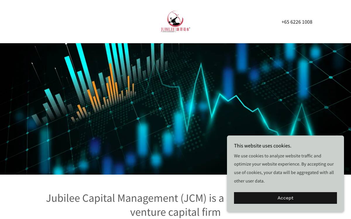 Jubilee Capital Management Pte website preview
