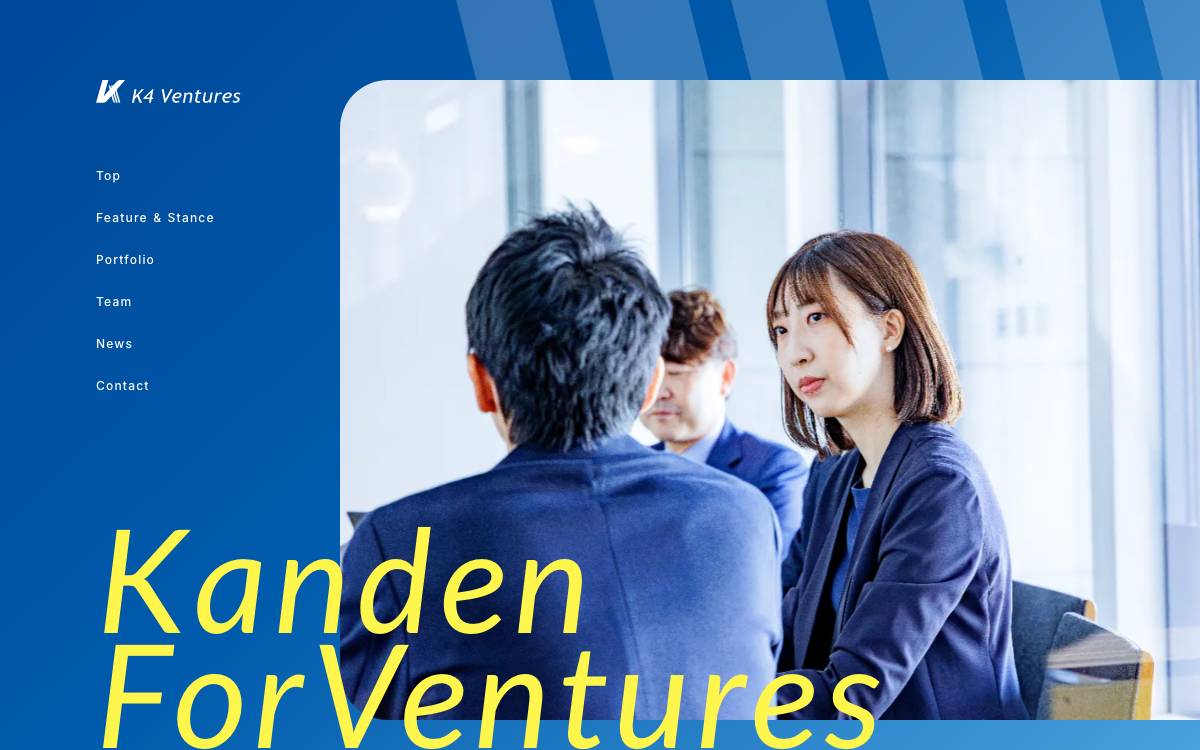 K4 Ventures website preview