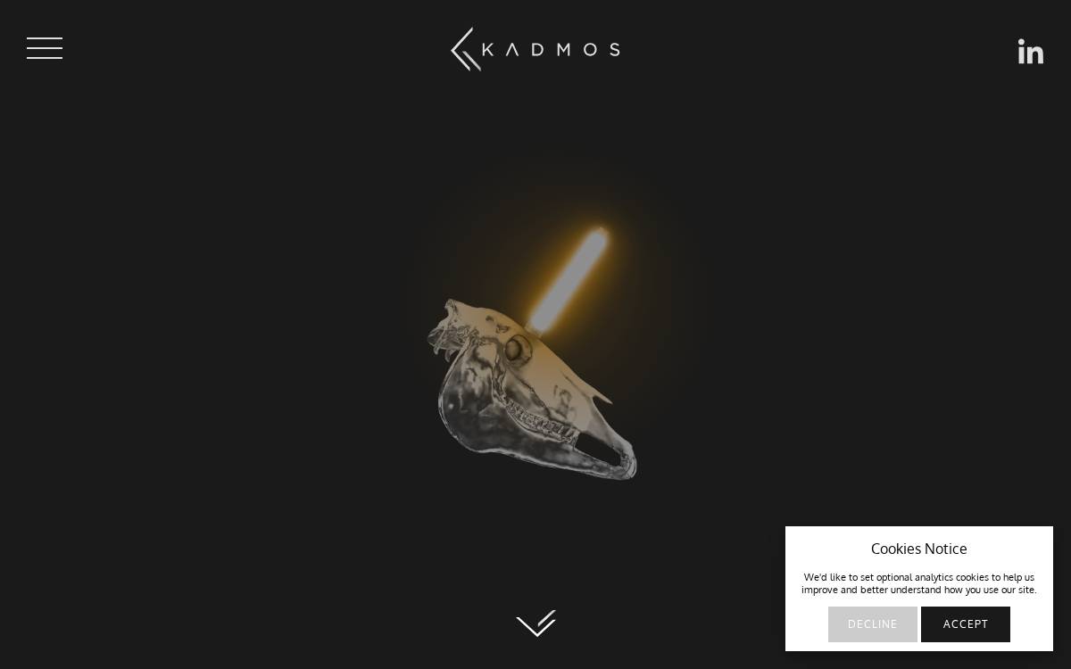 Kadmos Capital website preview