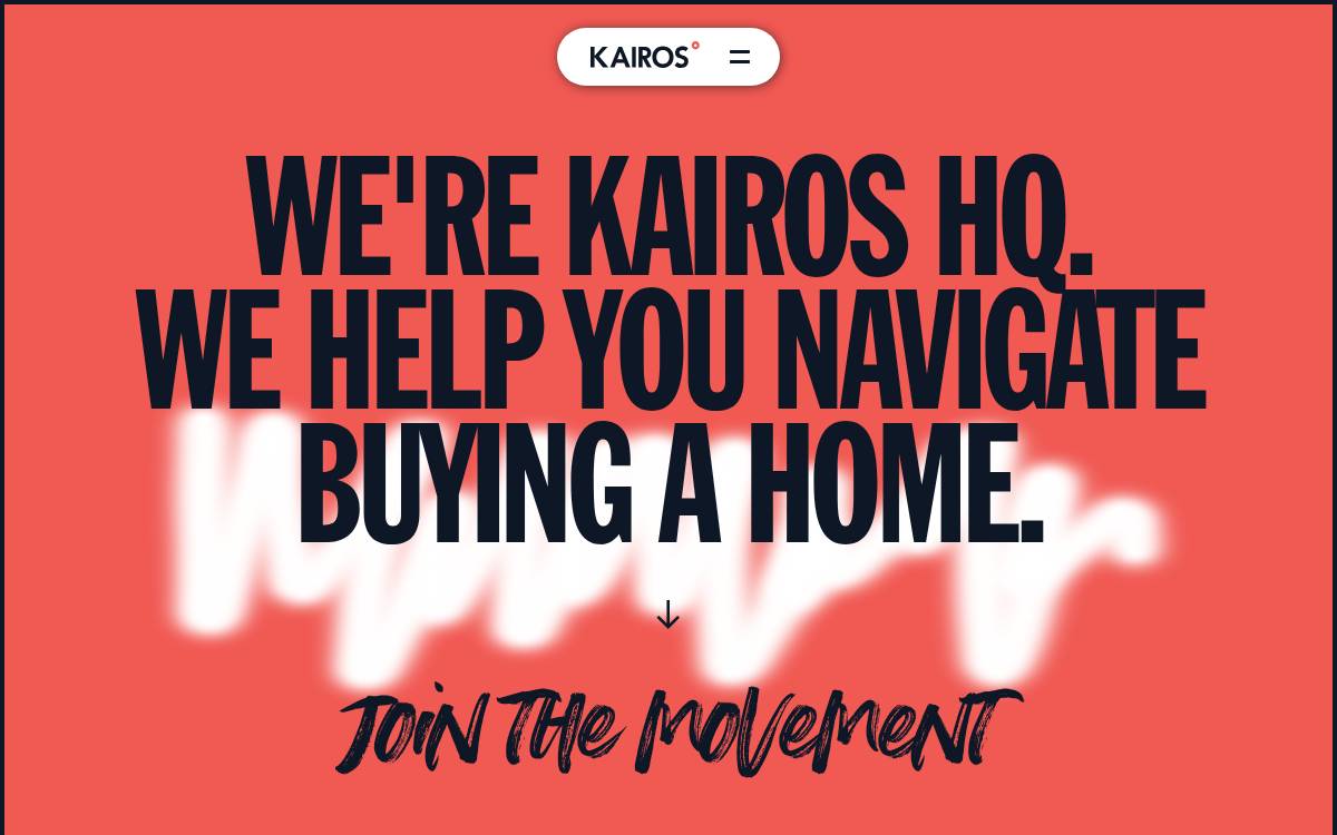 Kairos HQ website preview
