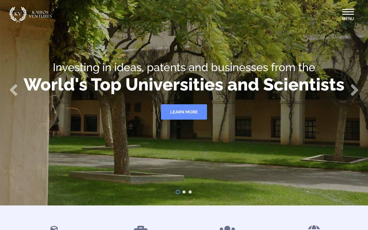 Kairos Venture Investments, Llc website preview