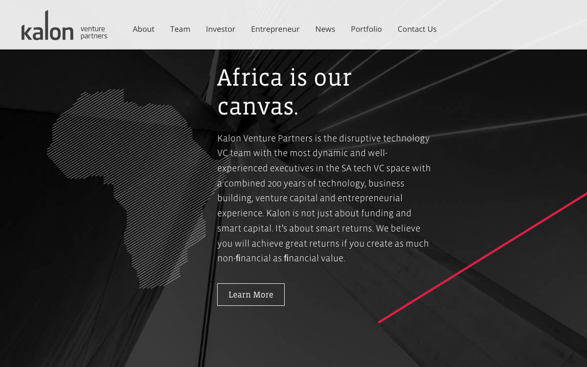 Kalon Venture Partners website preview