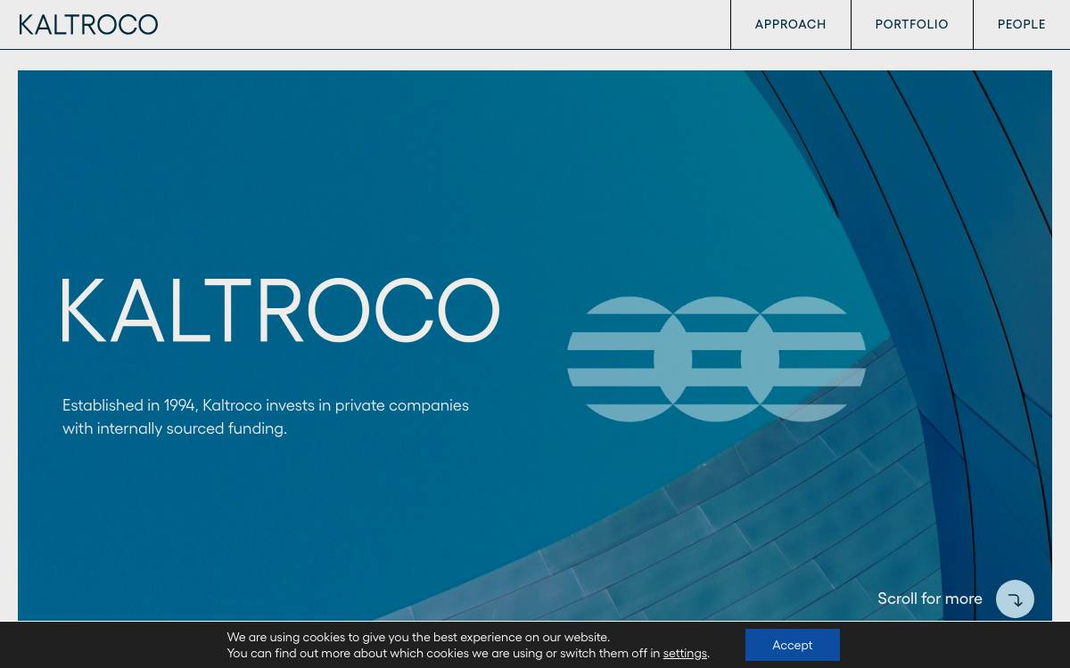 Kaltroco website preview