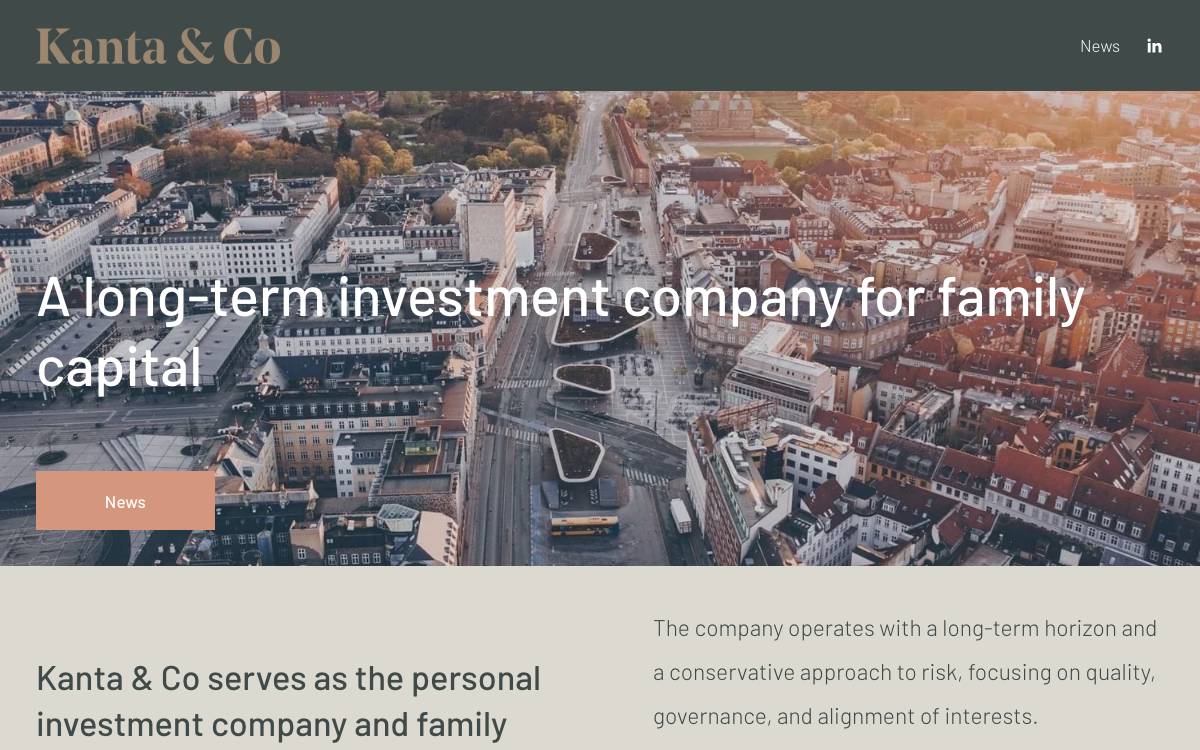 Kanta & Co website preview