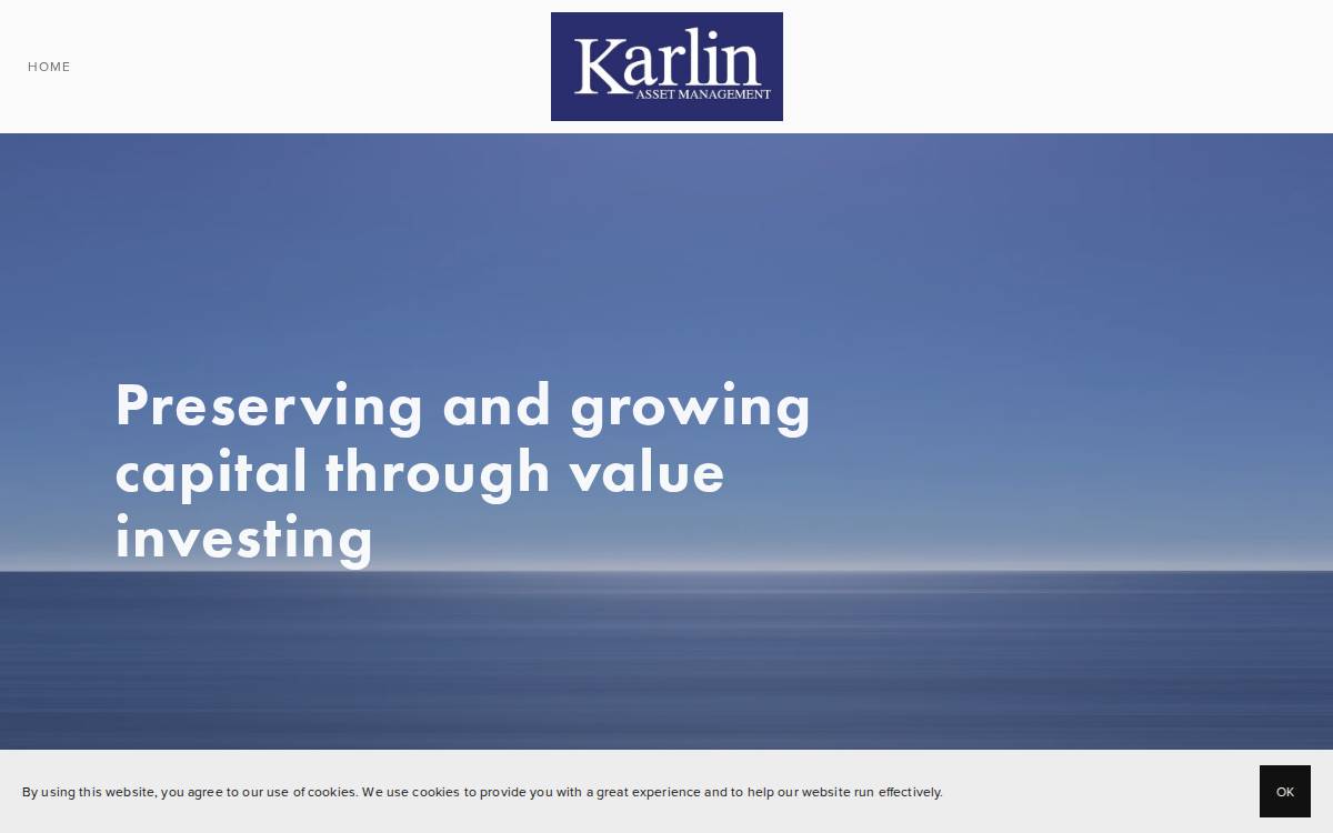 Karlin Asset Management website preview