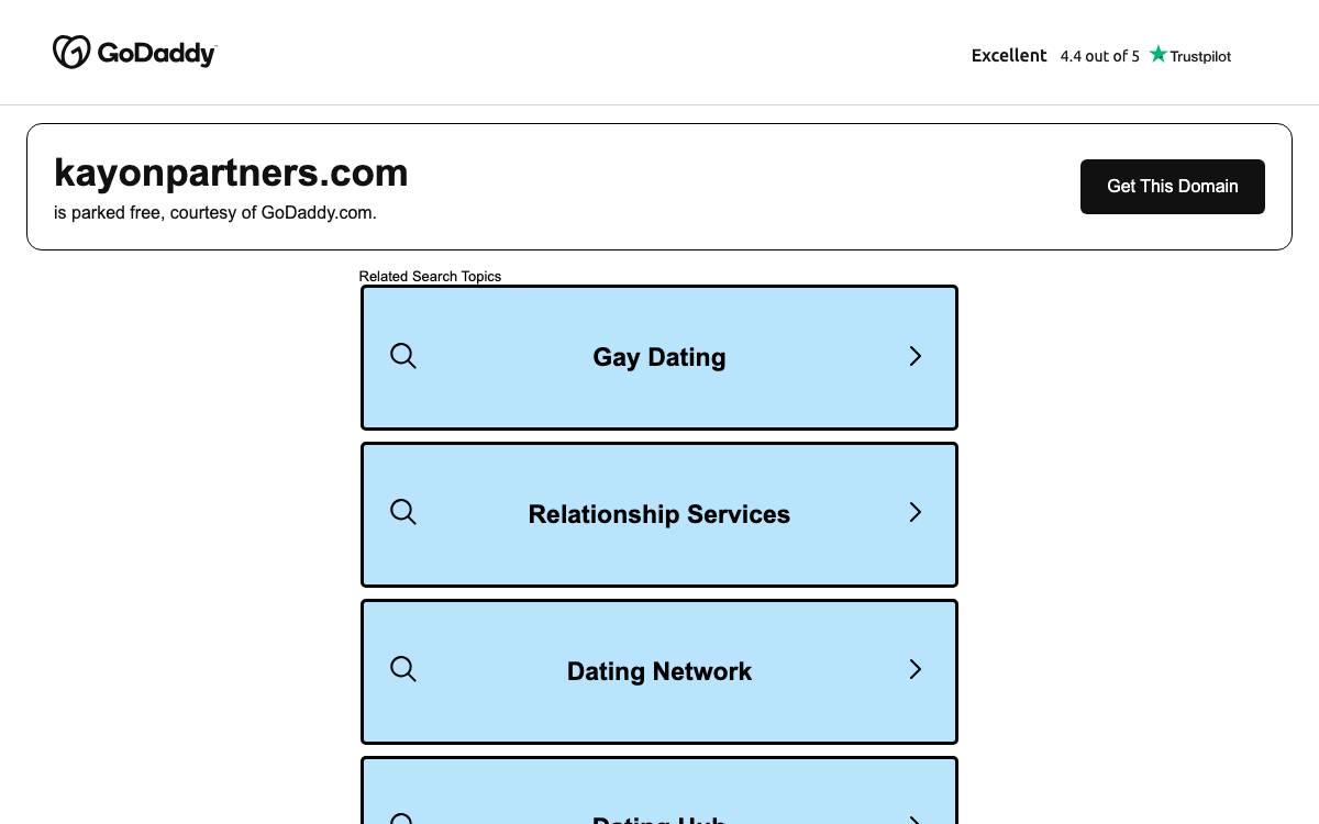 Kayon Partners website preview