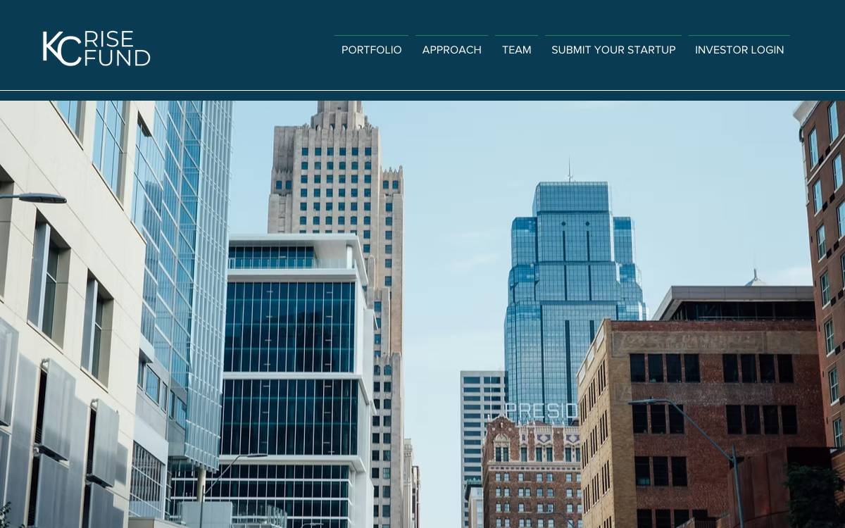 KCRise Fund website preview