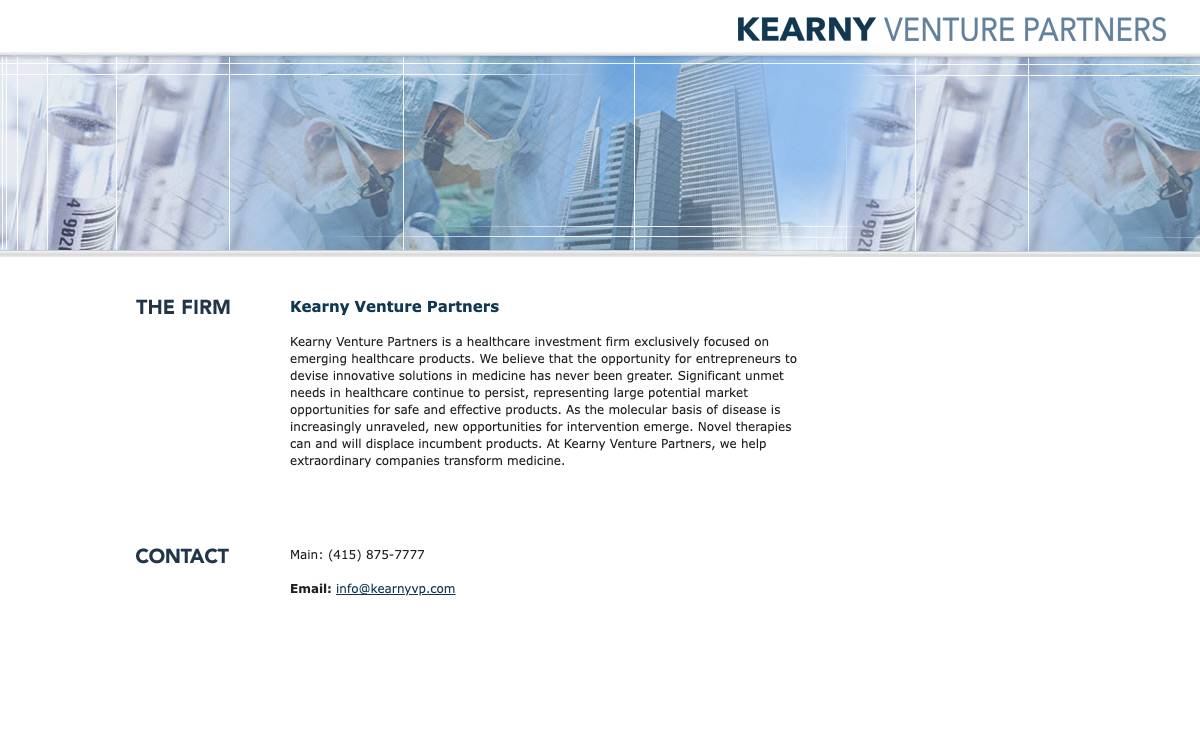 Kearny Venture Associates Iii, Llc website preview