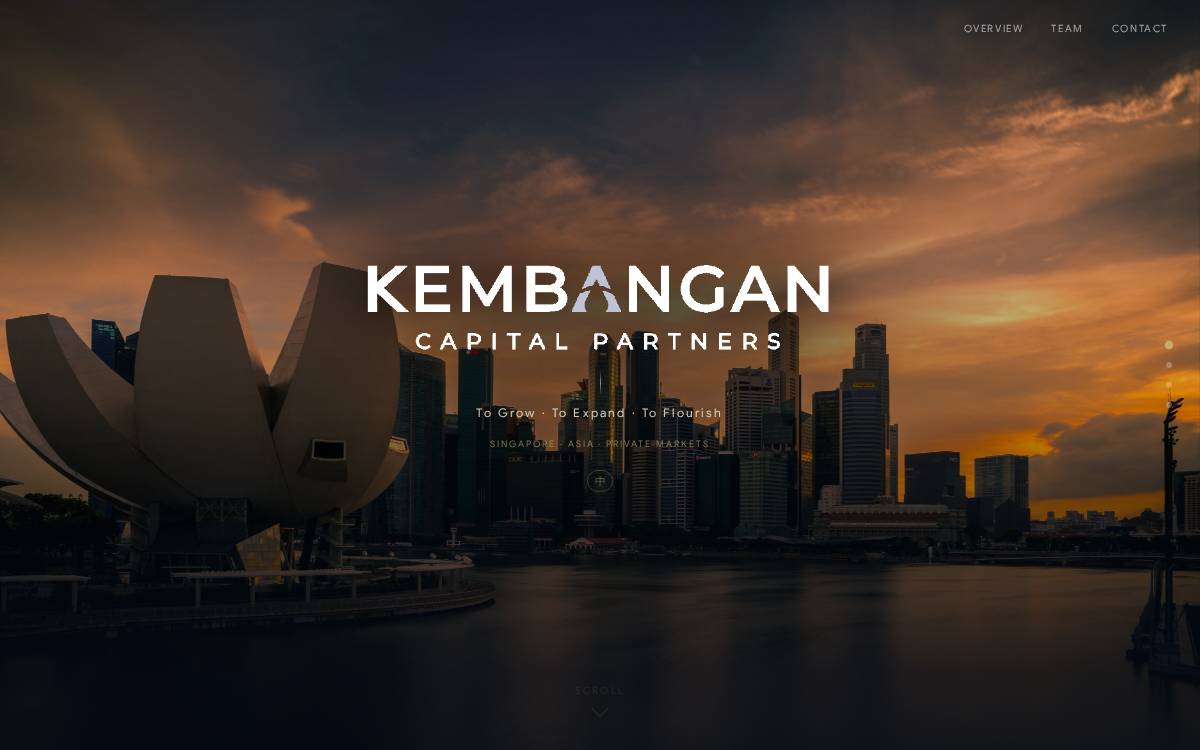 KEMBANGAN website preview