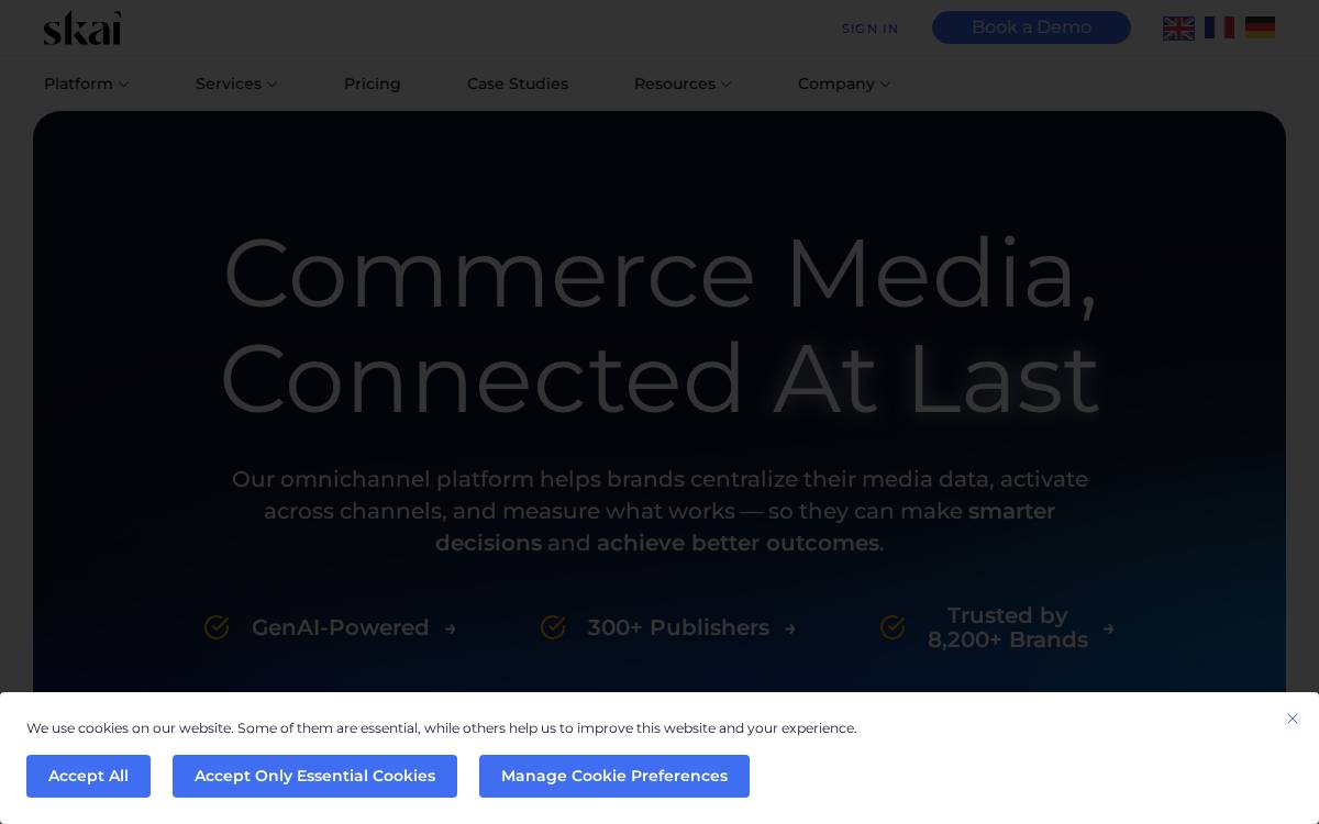 Kenshoo website preview