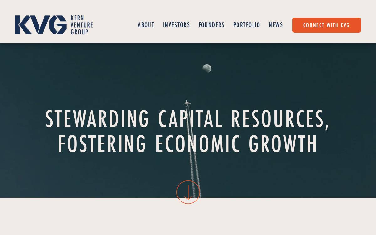 Kern Venture Group website preview