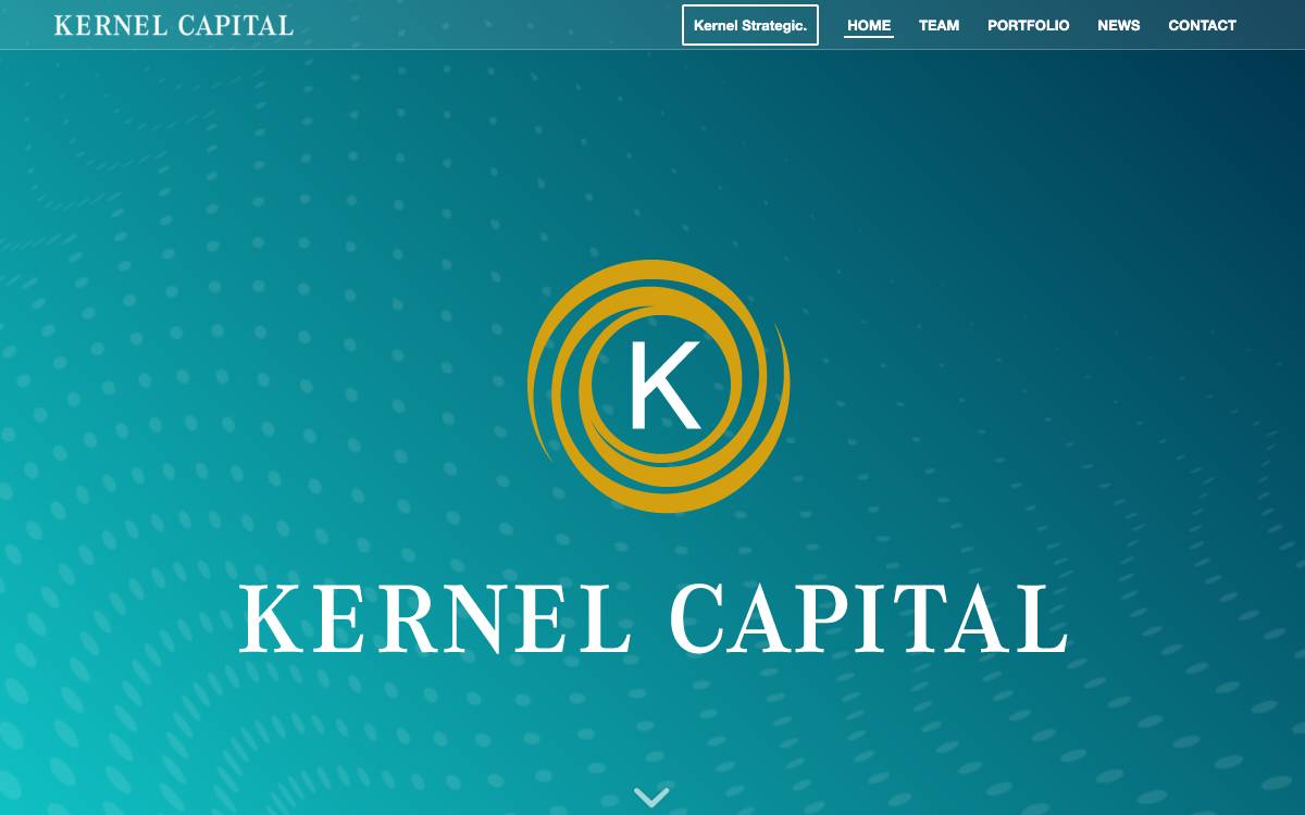 Kernel Capital website preview