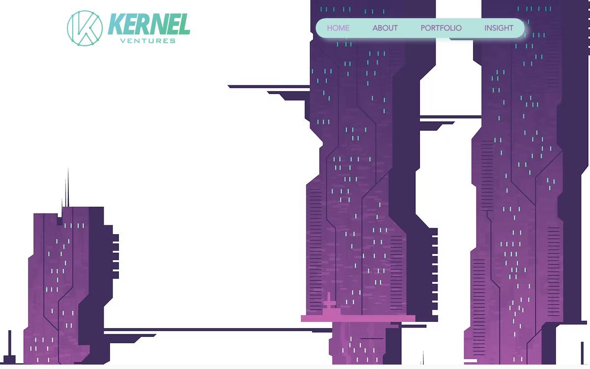 Kernel Ventures website preview