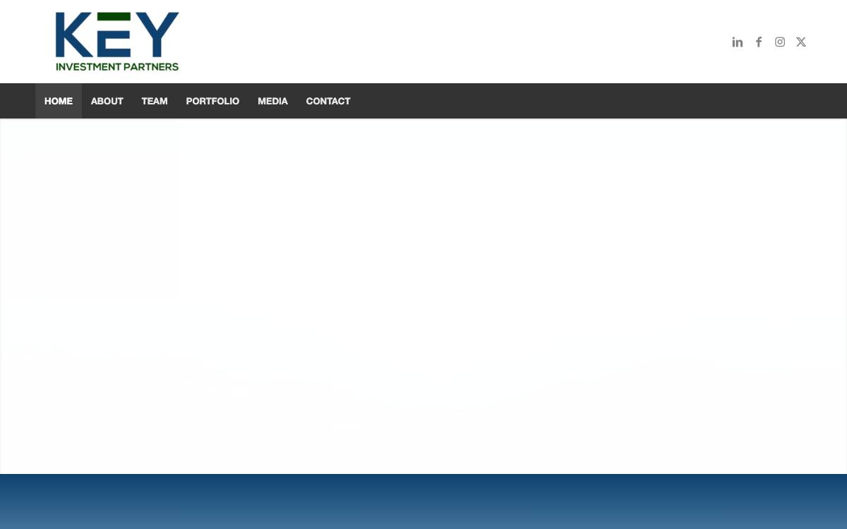 KEY Investment Partners website preview