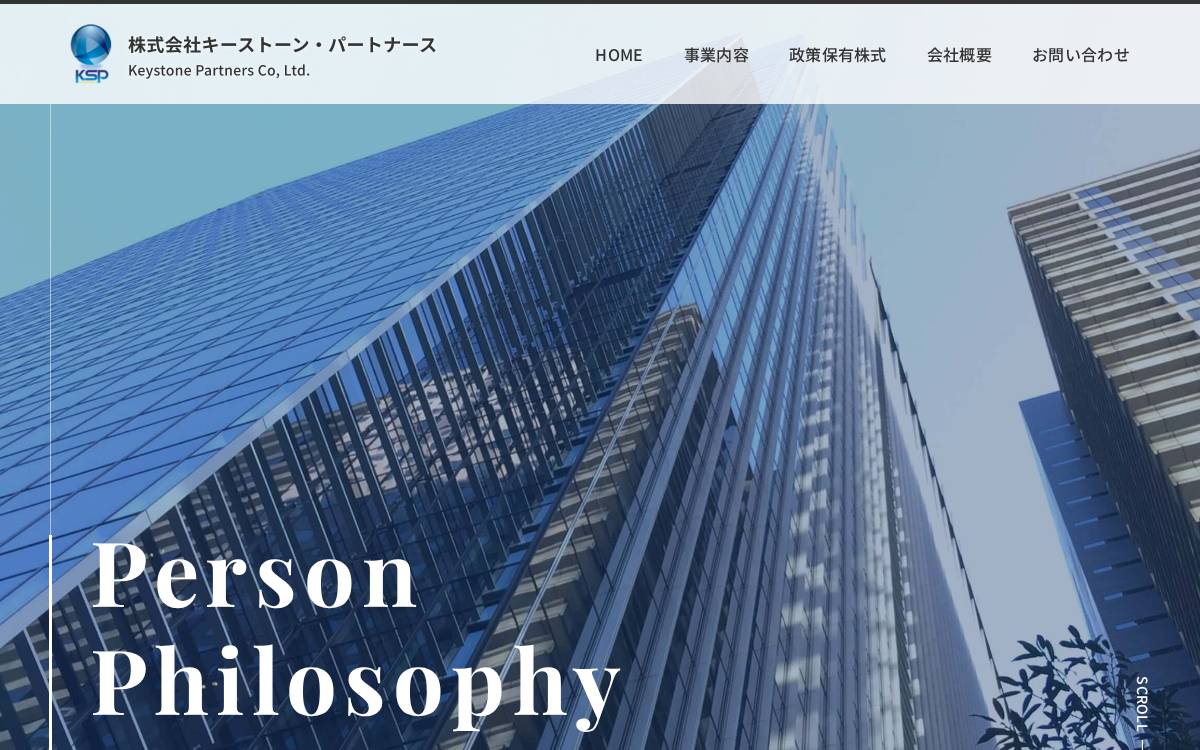 Keystone Partners website preview