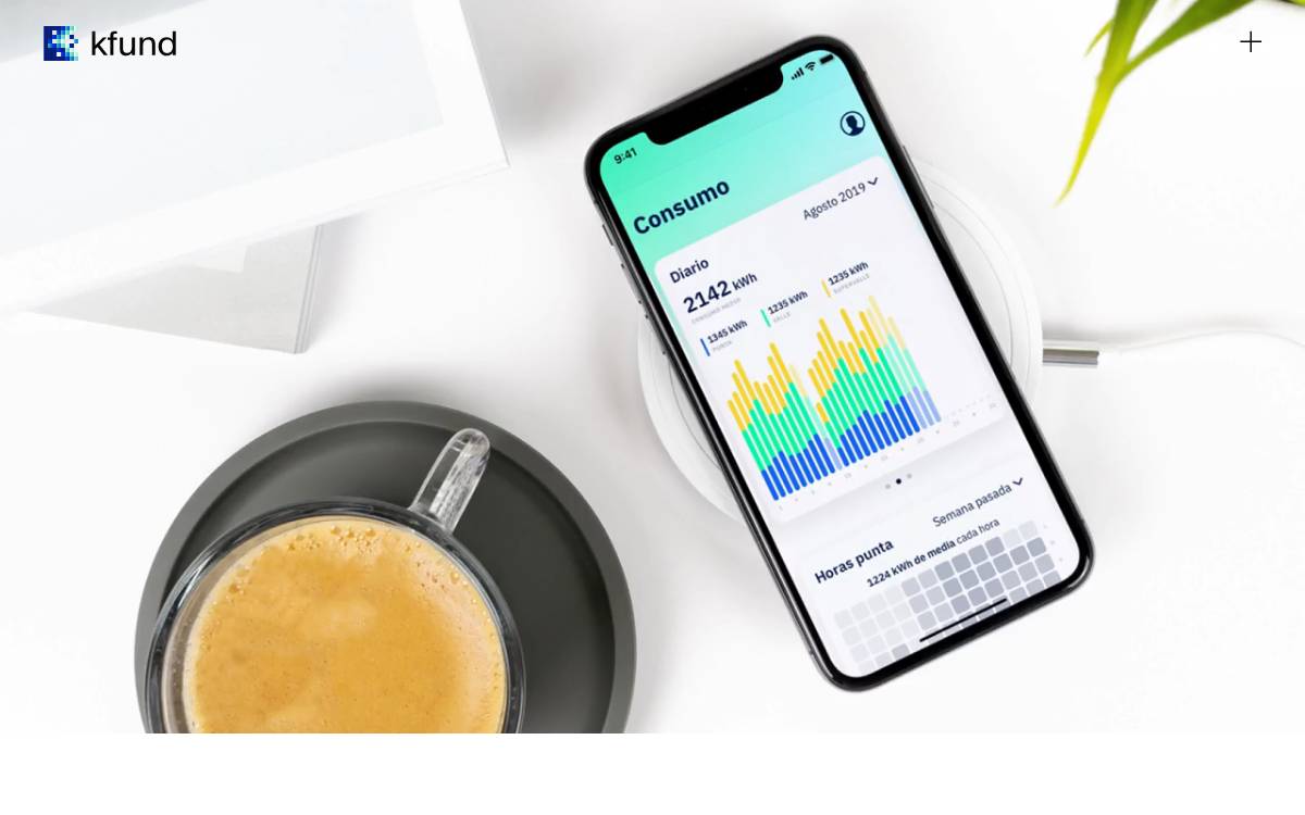 Kfund website preview