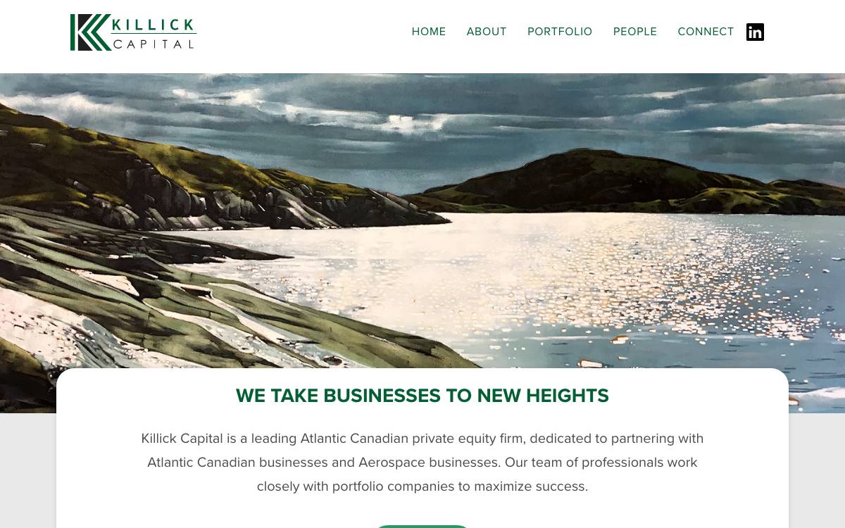 Killick Capital website preview