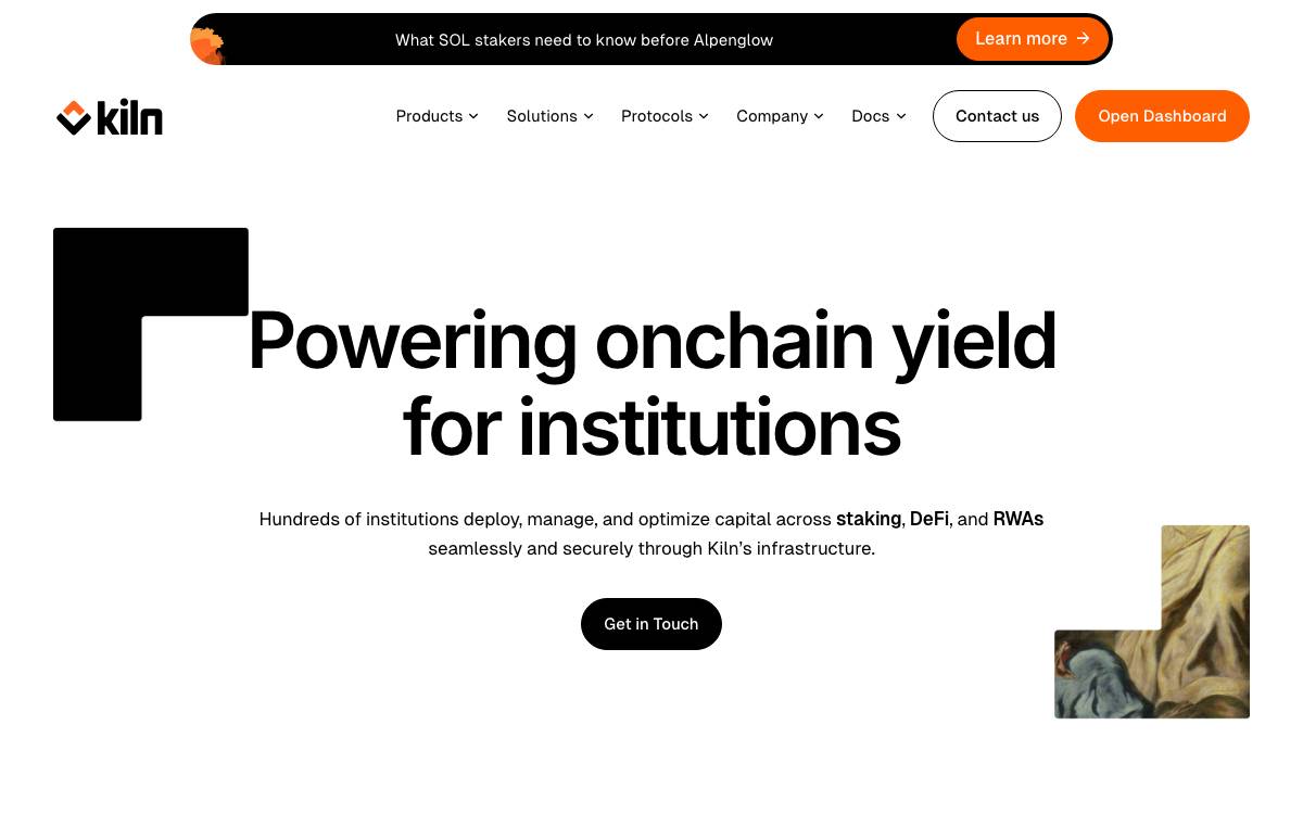 Kiln website preview