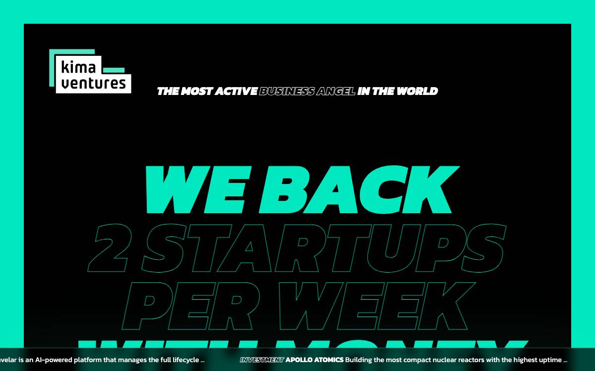 Kima Ventures website preview