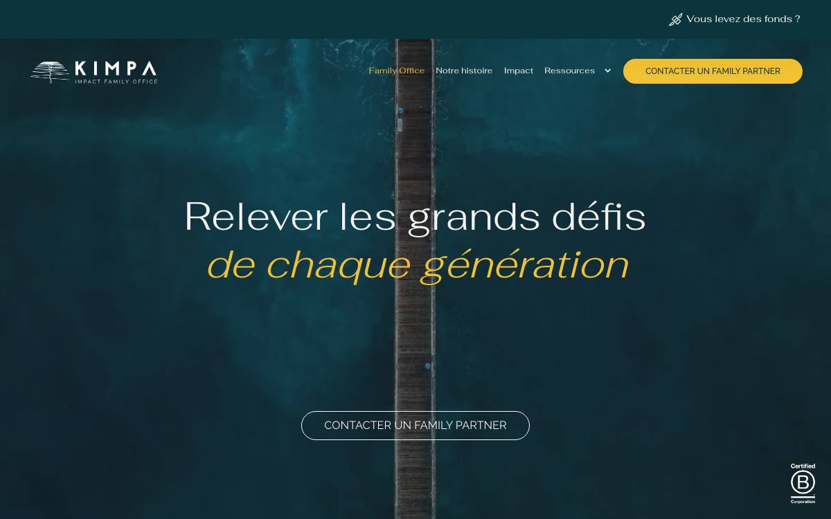 KIMPA website preview