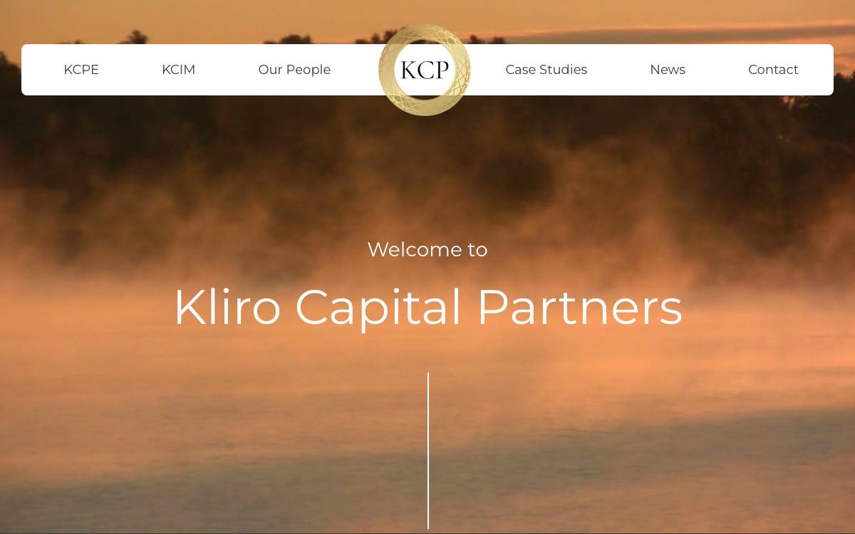 Kliro Capital Partners website preview