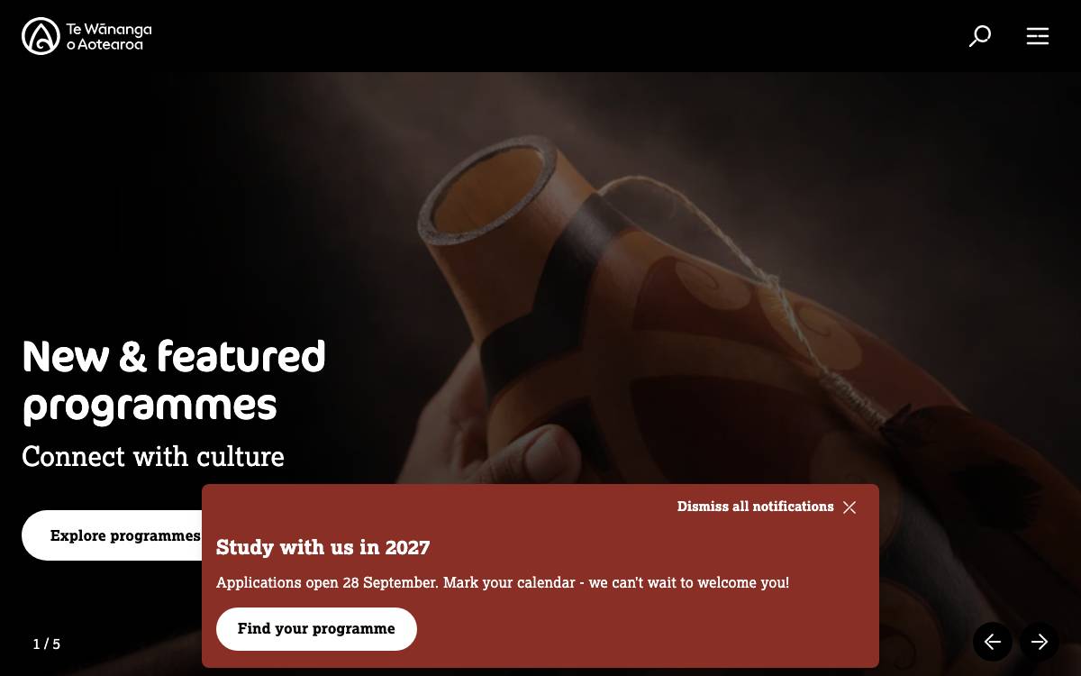 Kōkiri website preview