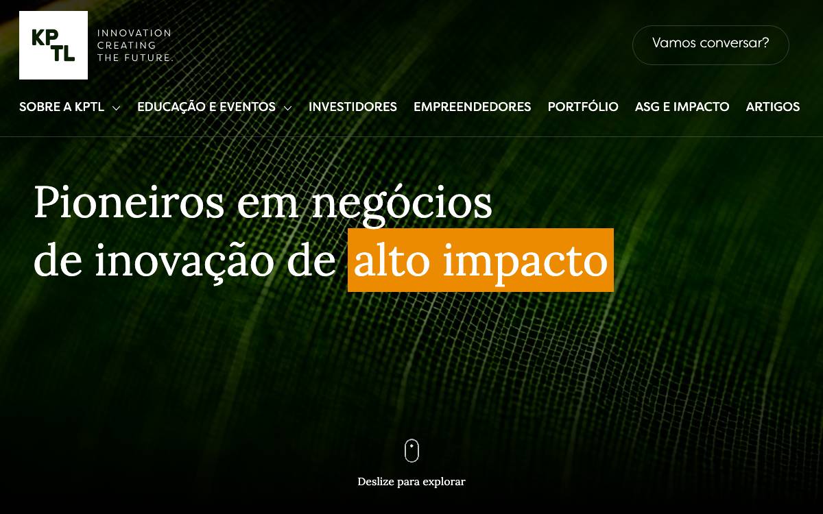 KPTL Arbitrage Management website preview